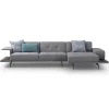 CA-CA Three Seater Corner Sofa | Leather