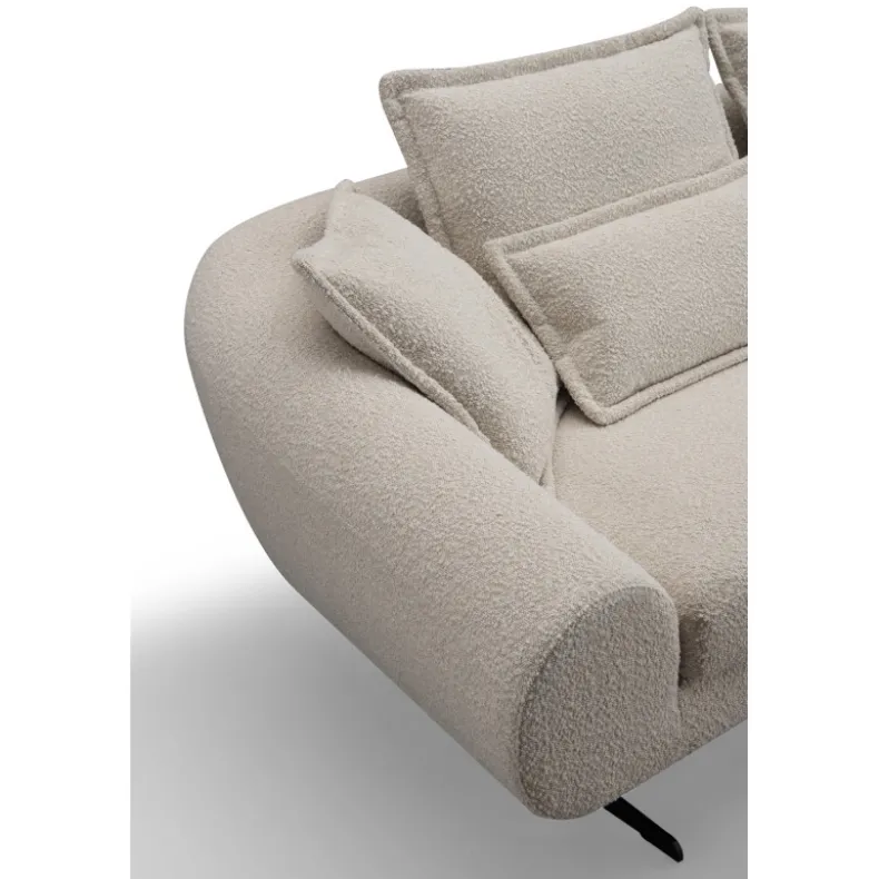 CAV-CAV Three Seater Corner Sofa | Fabric