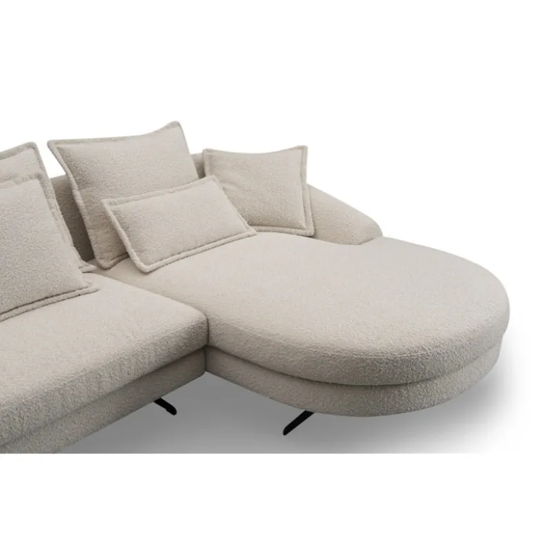 CAV-CAV Three Seater Corner Sofa | Fabric