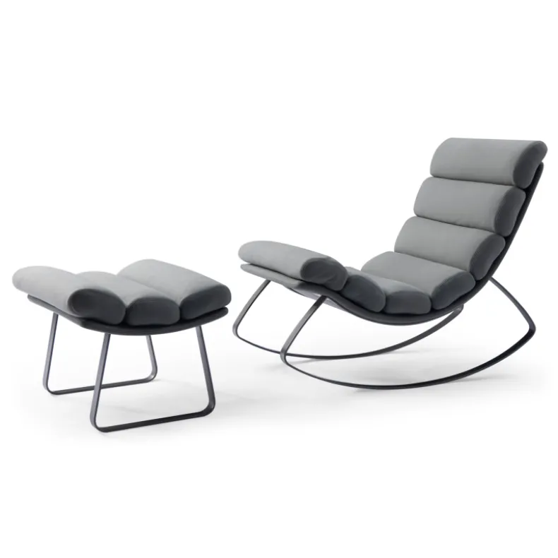 COM-COM Lounge Chair With Ottoman