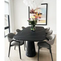 CON-CON Dining Table w/ joined leg base| 1.8M