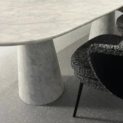 CON-CON Dining Table w/ Single Joined Base