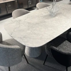 CON-CON Dining Table w/ Single Joined Base