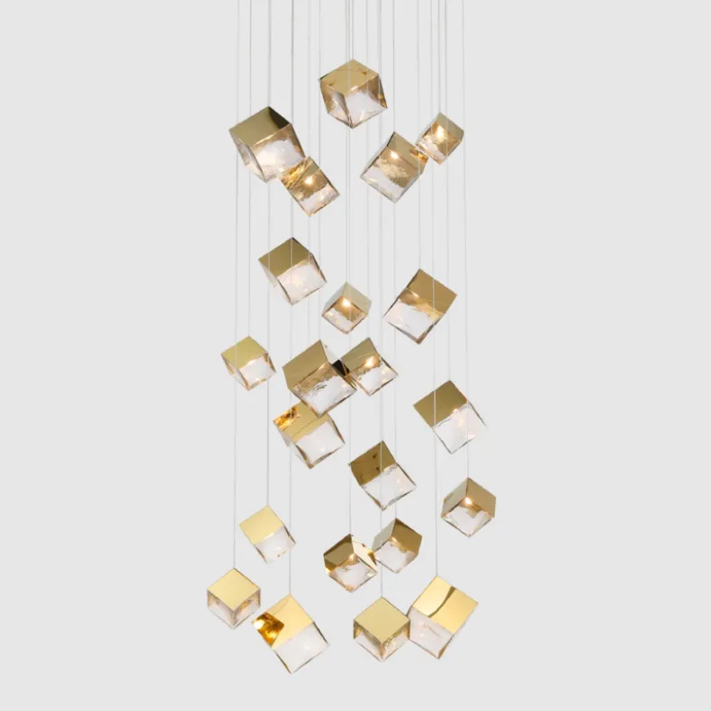 Cube Pendant | 22 Lights