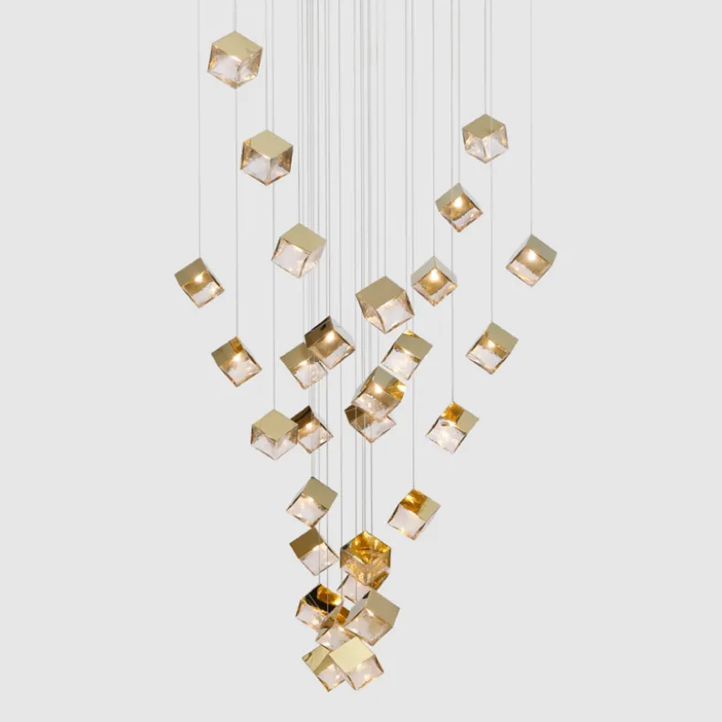 Cube Pendant | 22 Lights