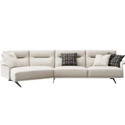 DIA-DIA Three Seater Corner Sofa | Leather