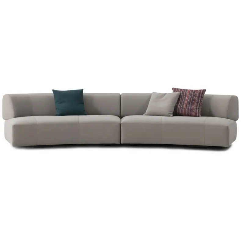 FA-FA Four Seater Sofa | Top Grain Leather