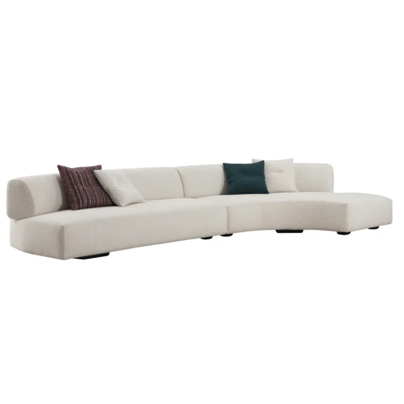 FA-FA Four Seater Sofa | Top Grain Leather
