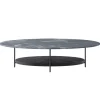 FER-FER Oval Coffee Table | Marble