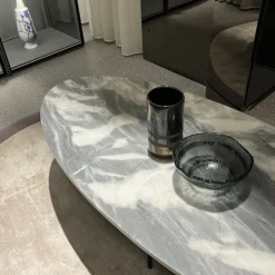 FER-FER Oval Coffee Table | Marble