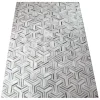 Grey Mirage Design Cowhide Rug (2 x 3m)