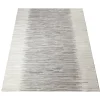 Grey Stripe Design Cowhide Rug (1.8 x 2.3 m)