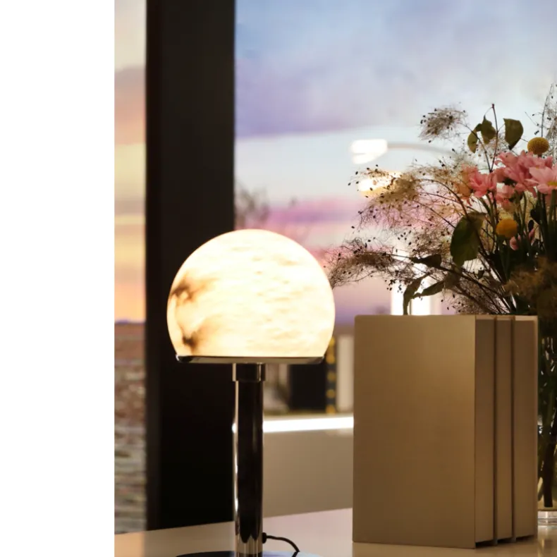 Half Moon Table Lamp