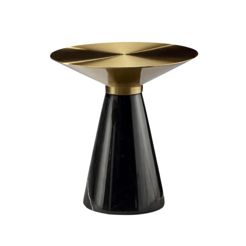 HEY-HEY Side Table | Black Marquina Marble