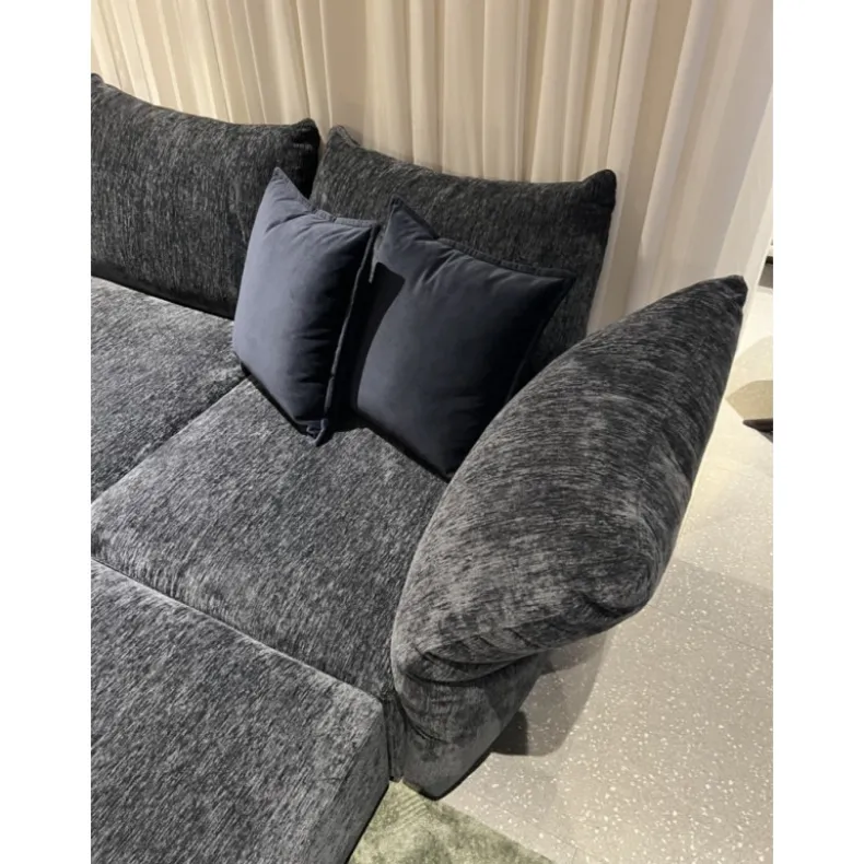 HUG-HUG Three Seater Corner Sofa With Ottoman