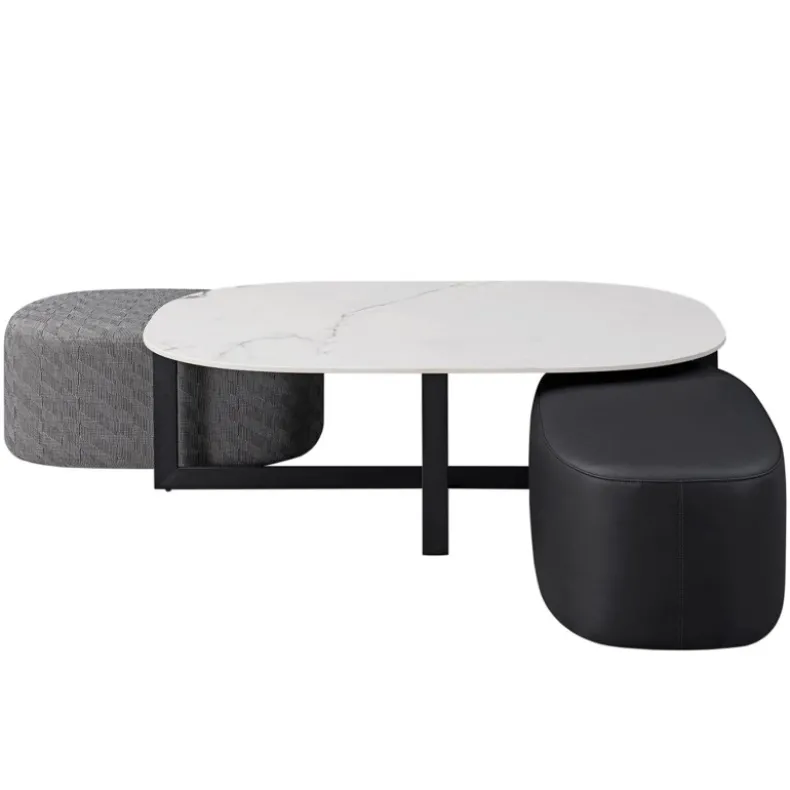 JAN-JAN Coffee Table w/ Stools