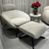 JOE-JOE Swivel Lounge Chair w/ Ottoman
