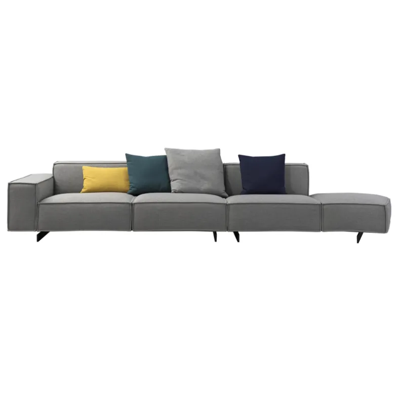 KAI-KAI Four Seater Open Arm Sofa | Fabric