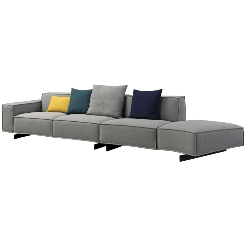KAI-KAI Four Seater Open Arm Sofa | Fabric