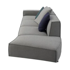 KAI-KAI Four Seater Open Arm Sofa | Fabric