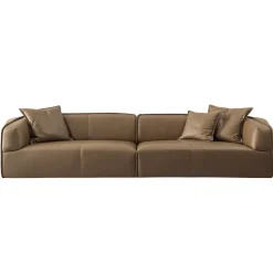 KAT-KAT Four Seater Sofa | Leather