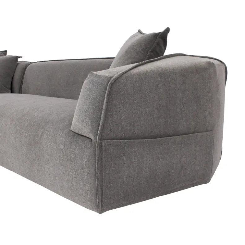 KAT-KAT Three Seater Corner Sofa | Leather