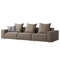 KII-KII Four Seater Sofa | Leather