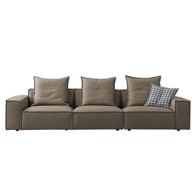 KII-KII Four Seater Sofa | Leather