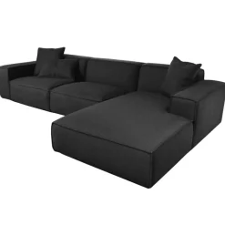 KII-KII Three Seater Corner Sofa| Leather
