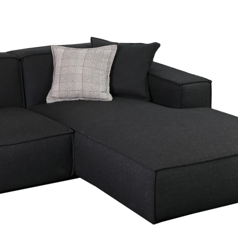 KII-KII Three Seater Corner Sofa| Leather