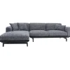 LI-LI Three Seater Corner Sofa | Leather