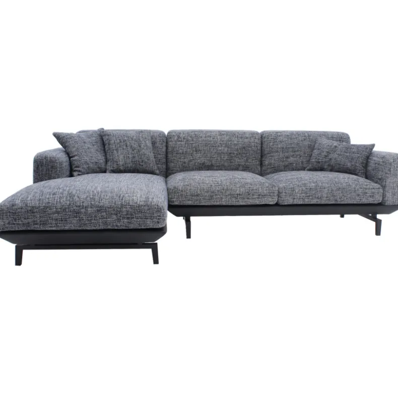 LI-LI Three Seater Corner Sofa | Leather