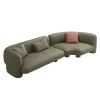 LOR-LOR Four Seater Corner Sofa| Fabric