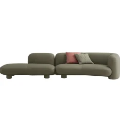 LOR-LOR Four Seater Sofa With Open Arm | Leather