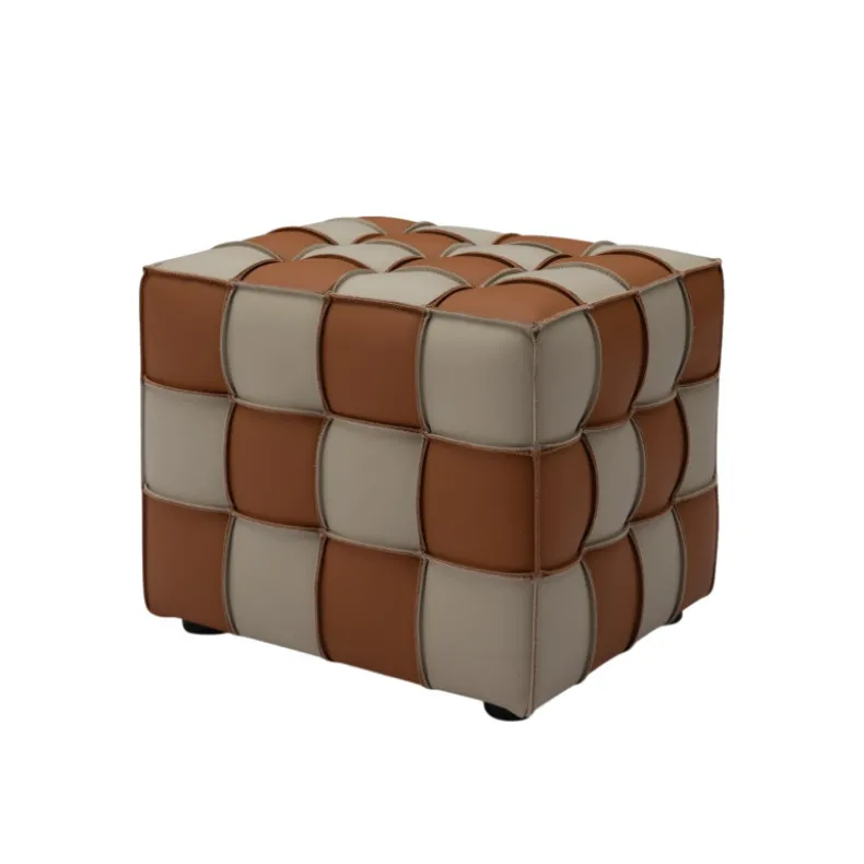 LOX-LOX Ottoman | Leather