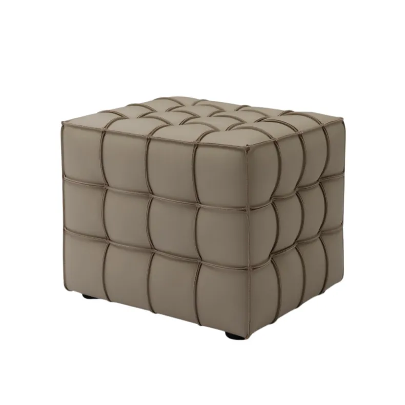 LOX-LOX Ottoman | Leather