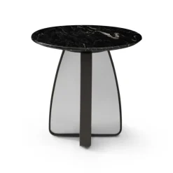 MAI-MAI Side Table | Dia 500 Galaxy Marble Top