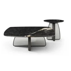 MAI-MAI Side Table | Dia 500 Galaxy Marble Top