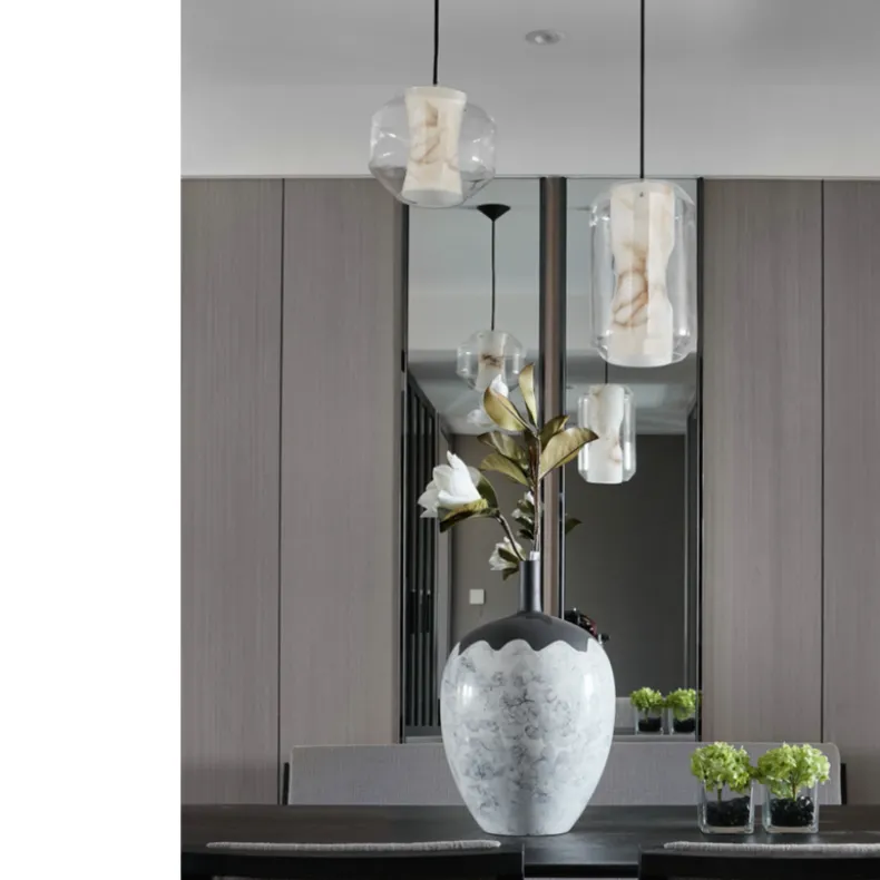 Marble Pendant Ceiling Lamp | Dia 240 MM
