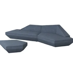 MOU-MOU Four Seater Corner Sofa w/ Ottoman| Fabric