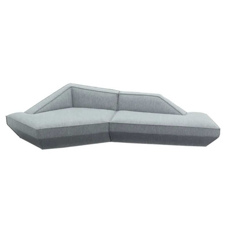 MOU-MOU Four Seater Corner Sofa w/ Ottoman| Fabric
