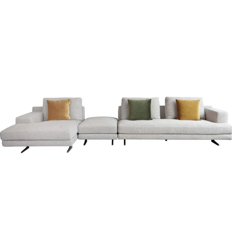 MS-MS Three Seater Corner Sofa With Ottoman