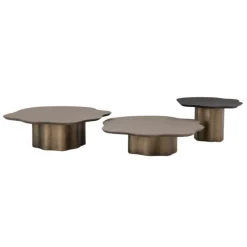 OUD-OUD Side Table | 800 x 780 mm | Veneer Top