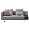 PAU-PAU Three Seater Single Arm w/ Wood Box | Leather