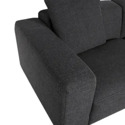 PE-PE Three Seater Sofa w/ Ottoman | Fabric