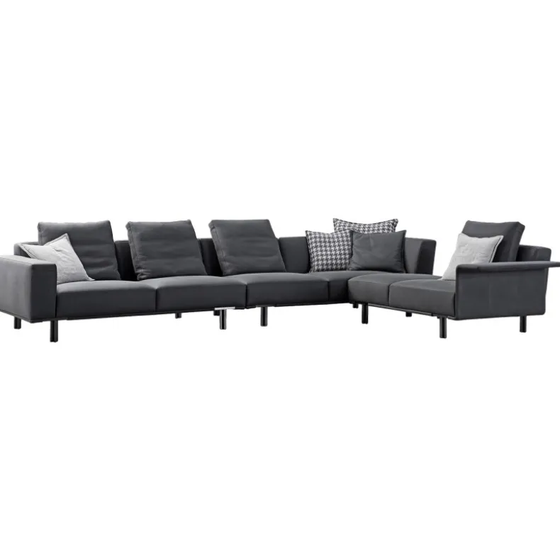 PLO-PLO Four Seater Sofa | Leather