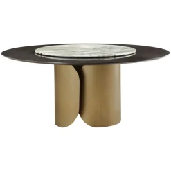 SLE-SLE Dining Table With Turntable | Dia: 1.5M