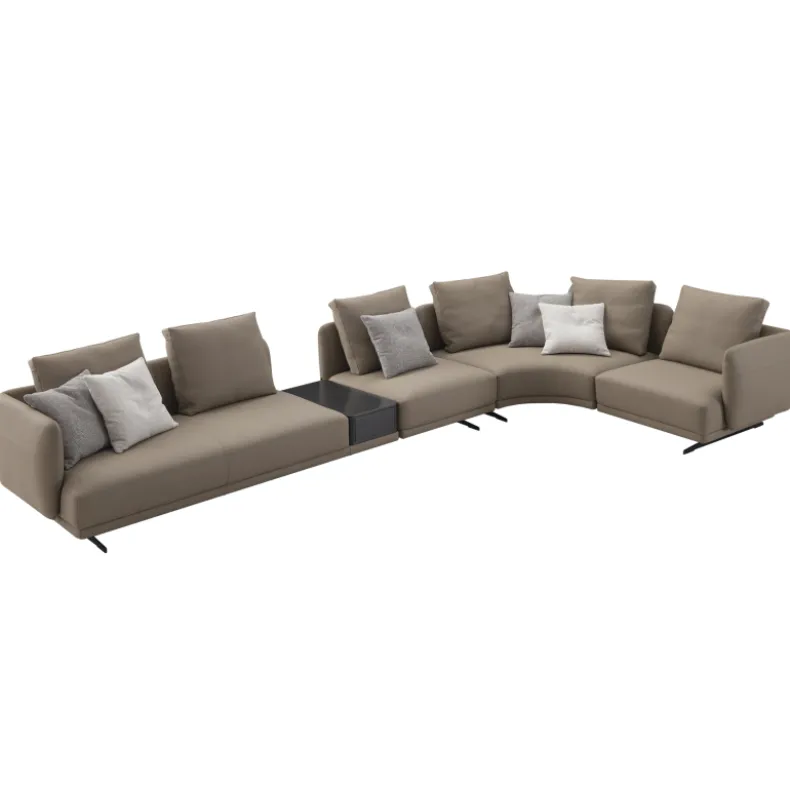 TEI-TEI Four Seater Sofa | Leather