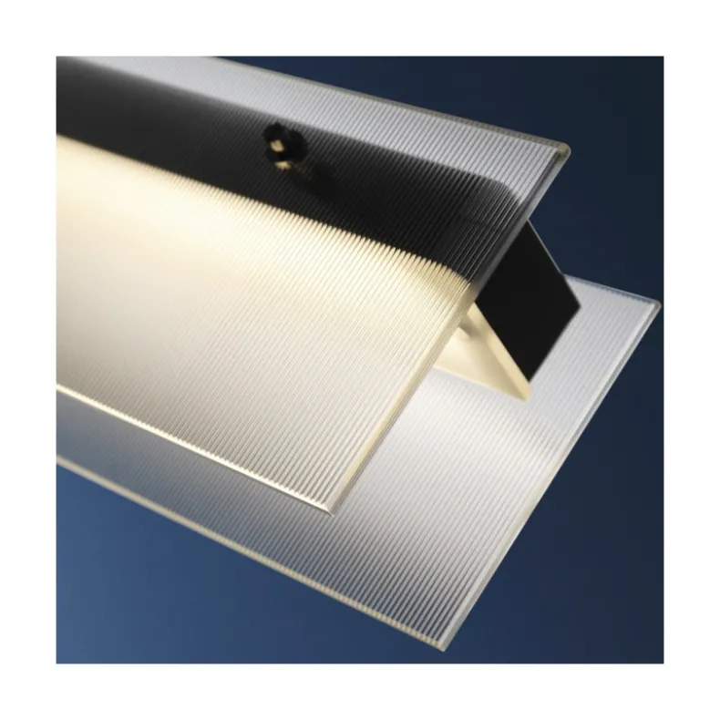 Transparent Rectangular Pendant Ceiling Light | 1200 MM