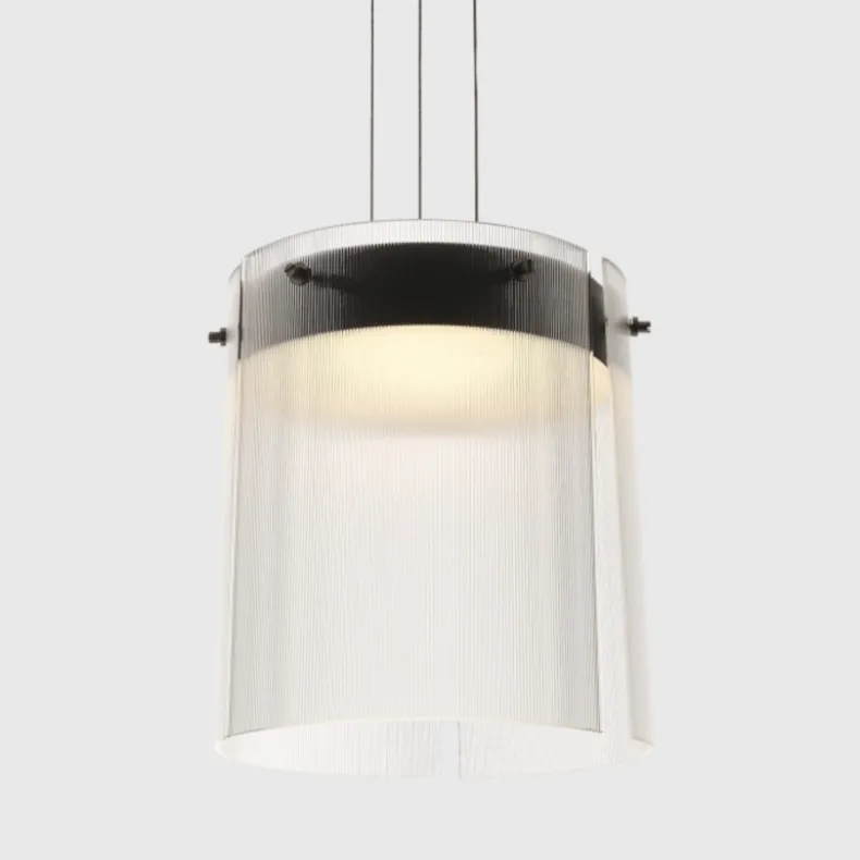 Transparent Rectangular Pendant Ceiling Light | 1200 MM